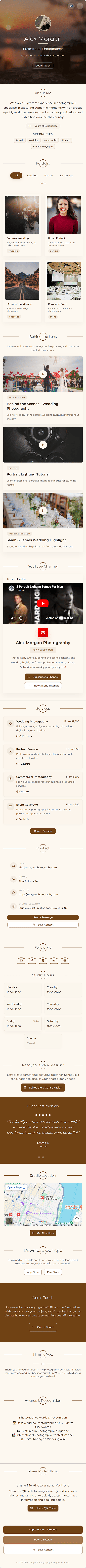 photography template